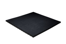 Charger l'image dans la galerie, Dalles de caoutchouc – noir - 100x100x3cm – fine granulat - fitness
