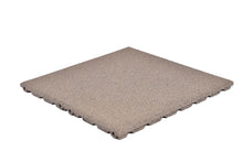 Charger l'image dans la galerie, Dalles de caoutchouc – sable - 50x50x2,5cm – standard granulat -  jardin Nouveau