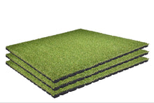 Charger l'image dans la galerie, Dalles de gazon synthétique - 100x100x2,5cm - jardin - 100 pièces