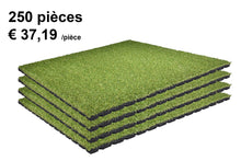 Charger l'image dans la galerie, Dalles de gazon synthétique - 100x100x2,5cm - jardin - 250 pièces