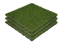Charger l'image dans la galerie, Dalles de gazon synthétique - 50x50x2,5cm - jardin - 100 pièces