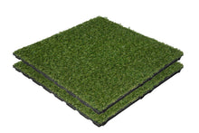 Charger l'image dans la galerie, Dalles de gazon synthétique - 50x50x2,5cm - jardin - 50 pièces