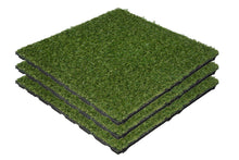 Charger l'image dans la galerie, Dalles de gazon synthétique - 50x50x3 cm - jardin - 100 pièces